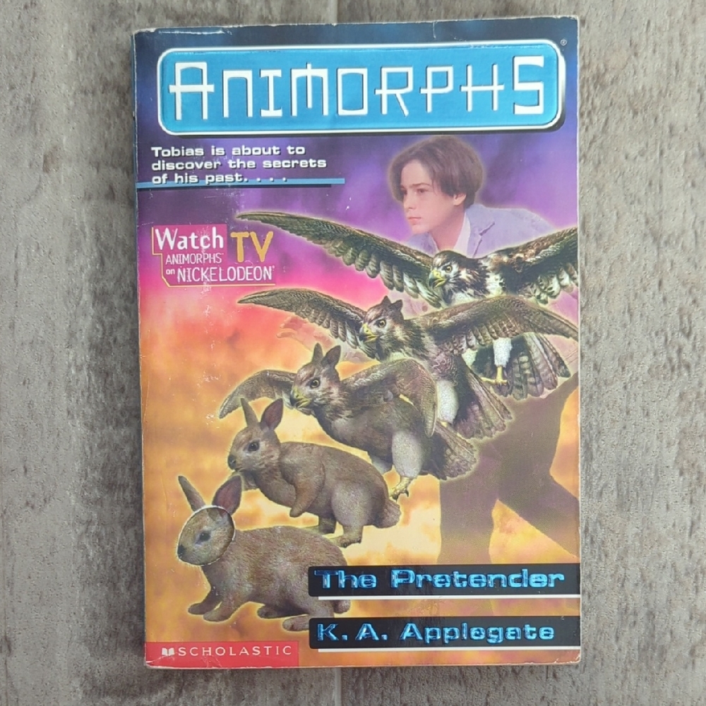 Animorphs #23: The Pretender - Blue and Purple Cover